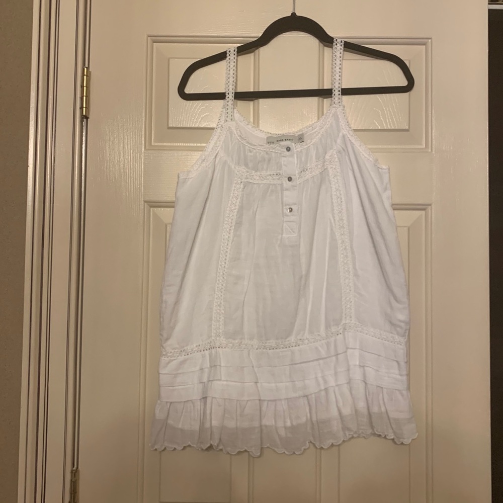 Casual white shirt